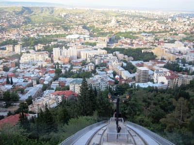 Tbilisi panorama from Mtatsminda