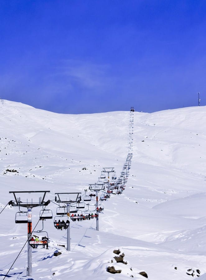 Gudauri ski resort and Caucasus mountain ridge — 2